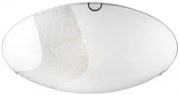 Plafoniera moderna cristal 3 becuri E27 Quale 8361602 Nova Luce