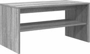 vidaXL Comodă TV, gri sonoma, 80x40x40 cm, lemn prelucrat