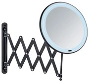 WENKO 25524100 - Oglindă BARONA 20 x 34 cm, neagră