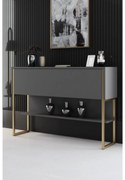 Măsuță consolă Luna 4 (auriu + antracit) . 1102308