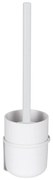 Perie de toaletă din plastic albă autoadezivă Carpino - Wenko