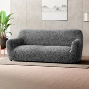 Huse bielastice GLORIA gri fotoliu triplu (l. 170 - 220 cm)
