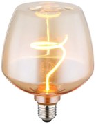 Bec decorativ chihlimbar LED E27 4W 240lm 1800K