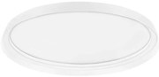 Plafoniera LED design modern circular ORMI alba D-60cm