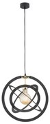 Lustra/Pendul design geometric KOPERNIK negru