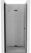 Mexen Lima ușă de duș pliabilă 80 cm, transparentă, neagră - 856-080-000-70-00