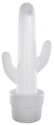 Lampă de podea de exterior albă cu LED inclus IP65 - Kaktus