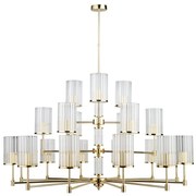 Lustra 21 brate moderna realizata manual Empoli Ryfel