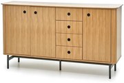Comoda Smart KM1 stejar - L167 x A44 x h93 cm