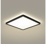Plafonieră LED pentru baie Brilagi ULTRA SLIM LED/18W/230V 30x30 cm negru IP54