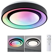 Plafonieră dimabilă LED RGBW/38,5W RAINBOW 230V Paulmann 70545 + telecomandă