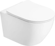 Mexen Lena 2.0 vas wc Rimless cu capac închidere lentă slim, duroplast, alb lucios - 3022L4000