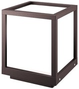 Mini Stalp iluminat exterior IP65 UTAH corten H-19cm, MA-8930