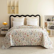 Cuvertura de pat HERBALIS crem Dimensiune: 220 x 240 cm