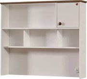 Unitate birou cu rafturi si port USB, 120x26x103 cm, colectia Lucia