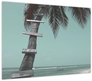 Tablou - Palma în Caraibe (70x50 cm)