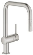 Baterie pentru chiuvetă GROHE 32322DC2 A, inox