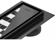 Mexen Flat M13 drenaj liniar 2în1 50 cm, negru - 1710050-15