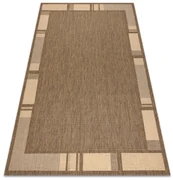 Covor sisal Floorlux 20195 coffee si mais