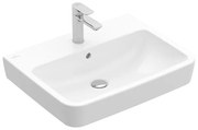 Lavoar suspendat, Villeroy & Boch, O.Novo, dreptunghiular, 55 cm, alb alpin