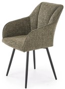 Scaun K576 stofa olive H85 cm