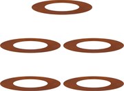 vidaXL potrivit pentru inele de copac plat 5 pcs Maro Ø40 / 70 cm