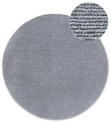 Covor gri țesut manual rotund din lână ø 160 cm Francois – Villeroy&amp;Boch