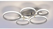 Leuchten Direkt - Lustră LED aplicată JOHANNA 2xLED/11,5W/230V+2xLED/9W+LED/7W