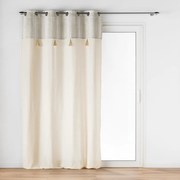 Draperie în culoare naturală 140x240 cm Island – douceur d'intérieur