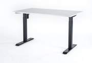 Viva New Generation 2.0, Birou reglabil electric, un singur motor - Standard - 1200x800x18 - Alb - Negru