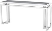 Consola LUX moderna Table Palmer argintiu 108982 HZ