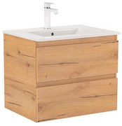 Dulap inferior Vario Forte 60 cu lavoar stejar-stejar