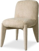 Scaun dining tapitat LUX Marius, Terren natural