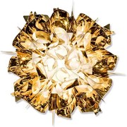 Aplica perete sau tavan design unicat realizata manual Veli Mini Gold, 32cm