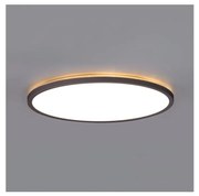 Plafonieră LED pentru baie NIVERA LED/32W/230V IP54 d. 42 cm negru