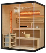 Vnútorná sauna Vantaa 150 so soľnými kameňmi