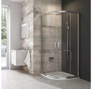 Ravak BLIX 80 x 80 cm, cabină de duș cvadrant, 4 elemente, crom lucios (3B240C00Z1B)