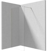 Paravan dus walk-in sticla securizata 80x195 cm crom lucios Deante Prizma Crom lucios, 800x1950 mm