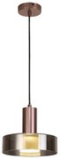 Lustra, Pendul design modern Gin auriu-roze