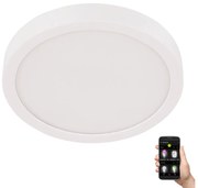 Plafonieră LED pentru baie FUEVA LED/20,5W/230V IP44 albă Eglo 30891