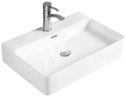 Mexen Lara chiuvetă montată pe blat 60 x 42 cm, albă - 21166000