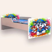 Pat baieti Paw Patrol 4 Mic 2-8 Ani Simplu Varianta fara Saltea Cmg50494411211092