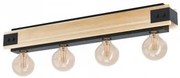 Plafoniera vintage 4 becuri E27 LAYHAM 43466 EGLO