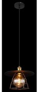 Lustră pe cablu VIEJO 1xE27/60W/230V Globo 15086BH1