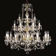 Candelabru cristal Bohemia 21 brate, diam. 95cm Andrea XXI CE