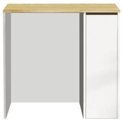 Dulap pentru mașină de spălat Saly White andWalnut