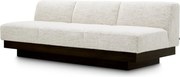 Canapea moderna LUX Bastion, Seashell off-white