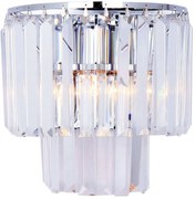 Zuma Line Amedeo lampă de perete 2x40 W crom-cristal 17106/2W-CHR