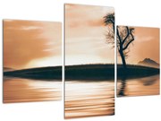 Tablou - Copaci pe insulă (90x60 cm)