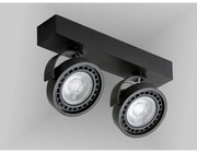 Spot aplicat directionabil JERRY 2 negru ZZ AZ1370